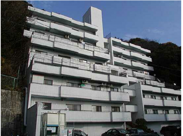 広島市東区二葉の里、マンションの外観画像です