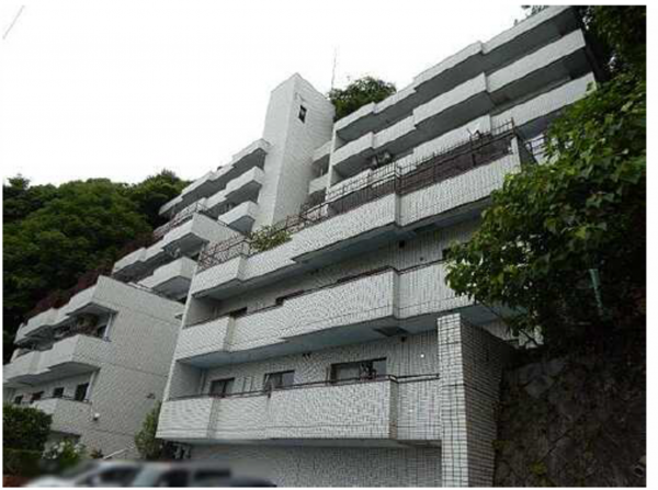 広島市東区二葉の里、マンションの外観画像です