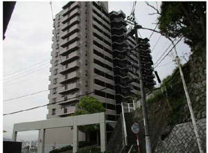 広島市西区三滝本町、マンションの外観画像です