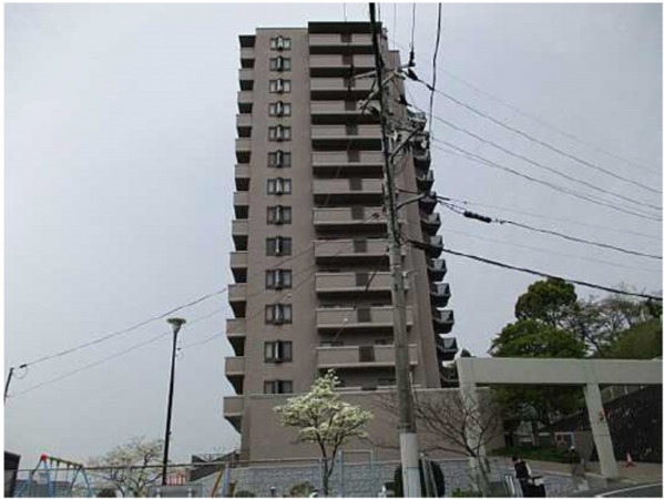 広島市西区三滝本町、マンションの外観画像です