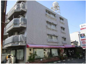 広島市西区南観音、マンションの外観画像です