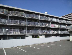 広島市西区南観音、マンションの外観画像です