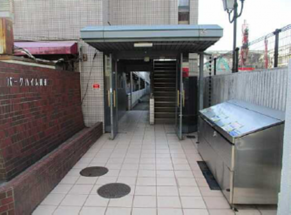 広島市西区南観音、マンションのエントランス画像です