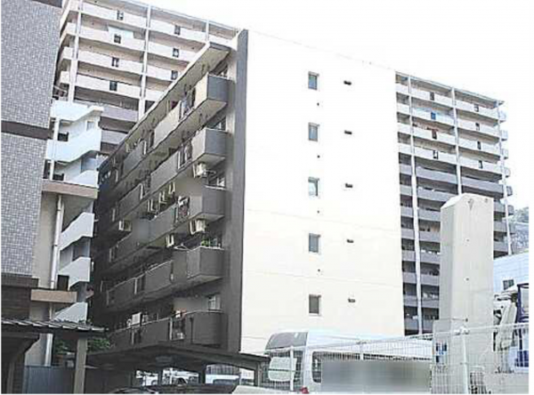 広島市東区光町、マンションの外観画像です