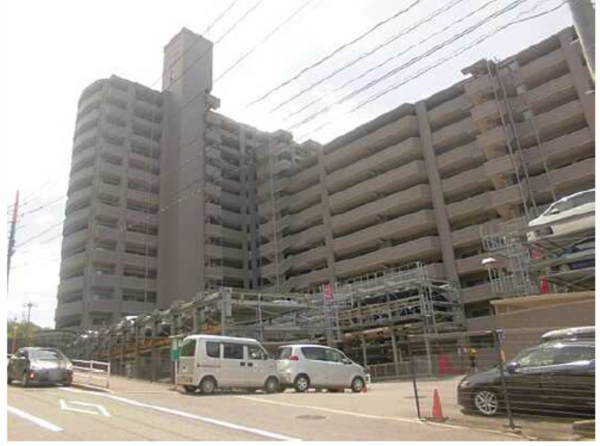 広島市西区井口台、マンションの外観画像です