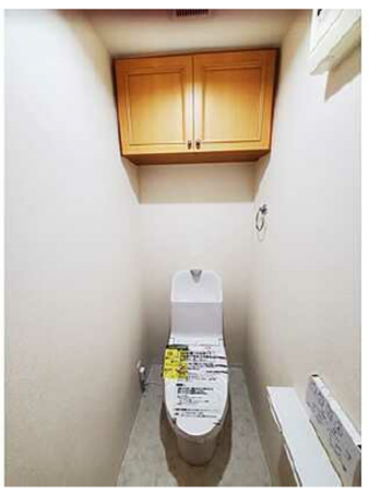 広島市西区井口台、マンションのトイレ画像です