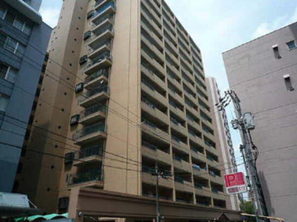 広島市南区大須賀町、マンションの外観画像です