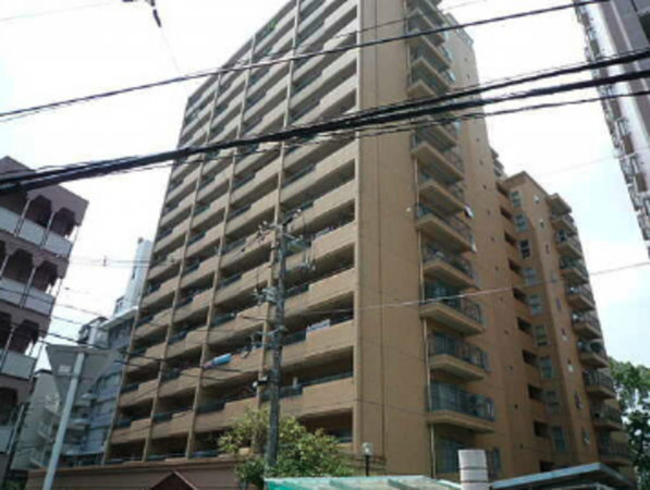 広島市南区大須賀町、マンションの外観画像です