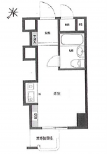 広島市東区光町、収益物件/マンションの間取り画像です