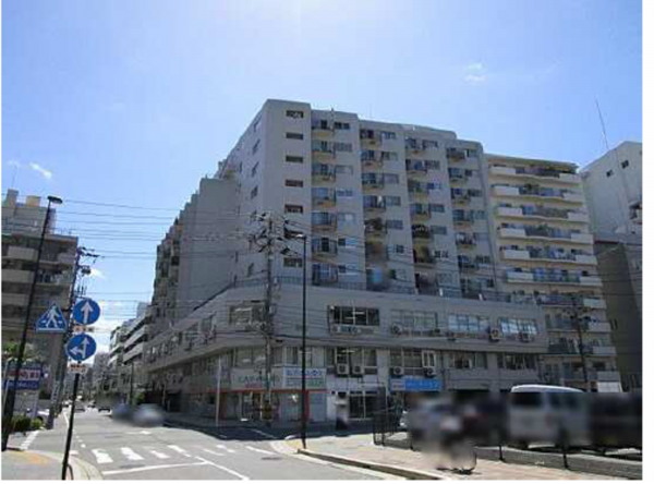 広島市東区光町、収益物件/マンションの外観画像です