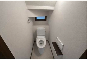 広島市東区牛田東、中古一戸建てのトイレ画像です