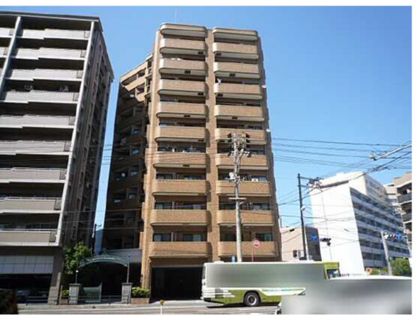 広島市南区出汐、マンションの外観画像です