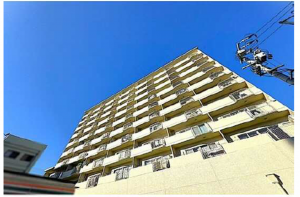 広島市中区舟入南、マンションの外観画像です