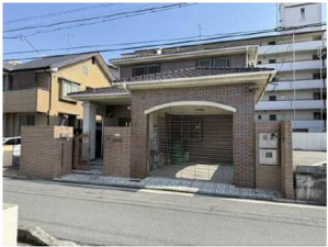 広島市西区南観音、中古一戸建ての外観画像です