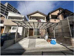 広島市南区堀越、中古一戸建ての外観画像です