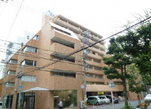 広島市中区中町、マンションの外観画像です