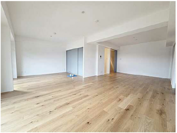 広島市西区田方、マンションの居間画像です