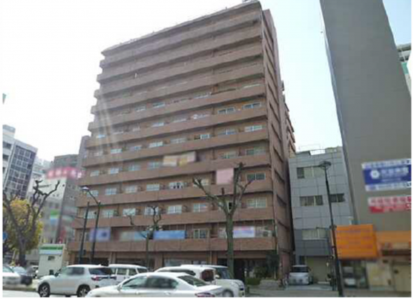 広島市中区八丁堀、マンションの外観画像です