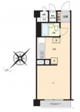 広島市西区己斐本町、収益物件/マンションの間取り画像です