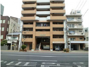 広島市中区宝町、マンションの外観画像です