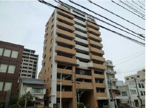 広島市中区宝町、マンションの外観画像です