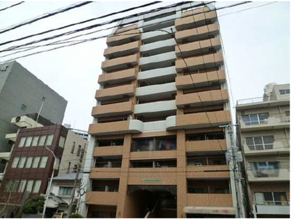 広島市中区宝町、マンションの外観画像です