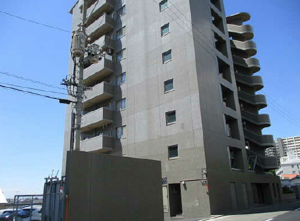 広島市西区井口、マンションの外観画像です