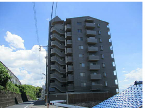 広島市西区井口、マンションの外観画像です