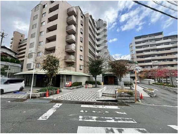 広島市南区青崎、マンションの外観画像です