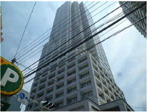 広島市中区上八丁堀、マンションの外観画像です