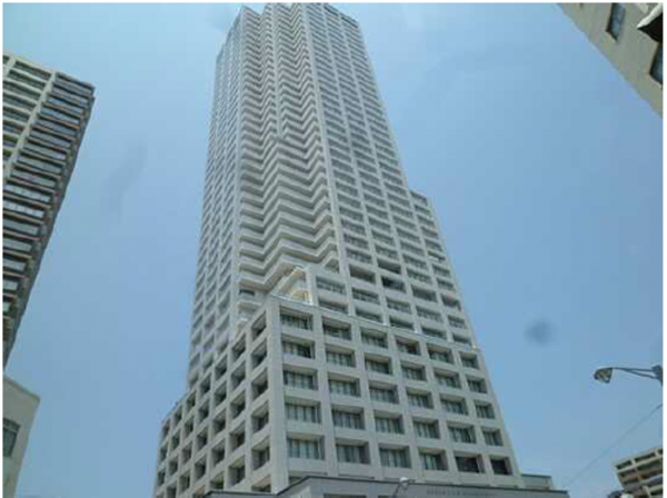 広島市中区上八丁堀、マンションの外観画像です