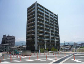 広島市南区大州、マンションの外観画像です