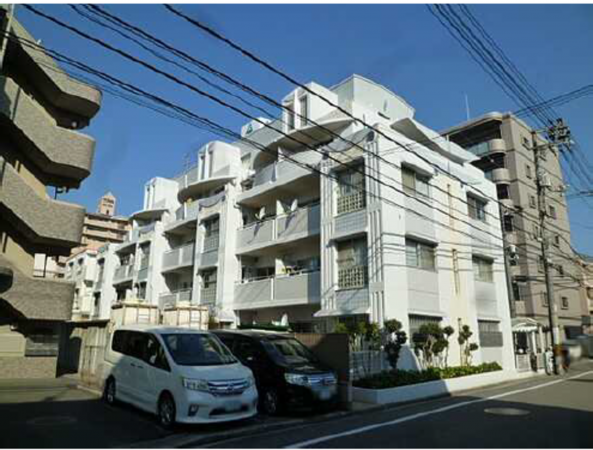 広島市中区舟入南、マンションの外観画像です