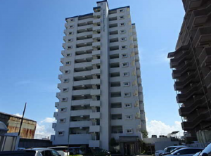 広島市西区観音新町、マンションの外観画像です