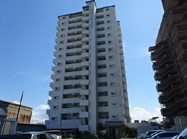 広島市西区観音新町、マンションの外観画像です