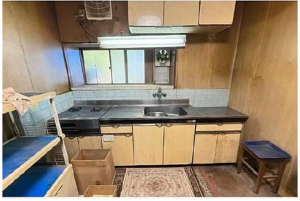 広島市西区古江西町、中古一戸建てのキッチン画像です