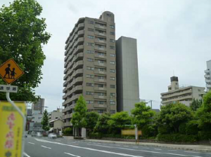 広島市中区加古町、マンションの外観画像です