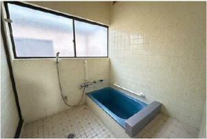 広島市西区己斐上、中古一戸建ての風呂画像です