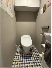 広島市西区天満町、マンションのトイレ画像です