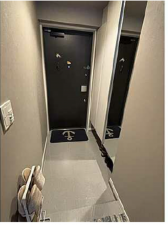 広島市西区天満町、マンションの玄関画像です