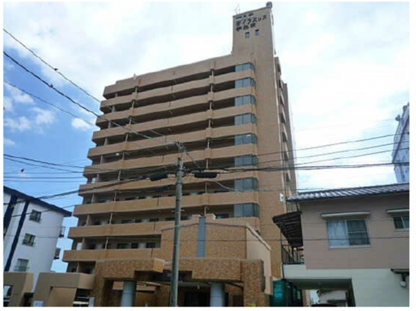 広島市南区宇品西、マンションの外観画像です