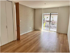 広島市西区井口鈴が台、新築一戸建ての居間画像です