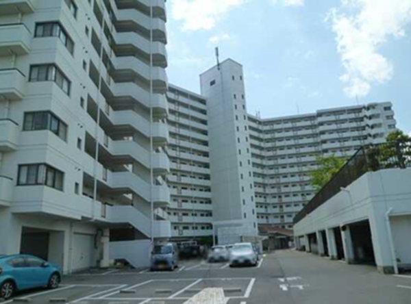 広島市中区江波南、マンションの外観画像です