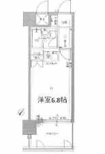広島市南区皆実町、収益物件/マンションの間取り画像です