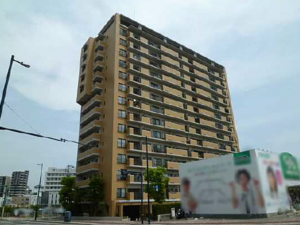 広島市中区千田町、マンションの外観画像です