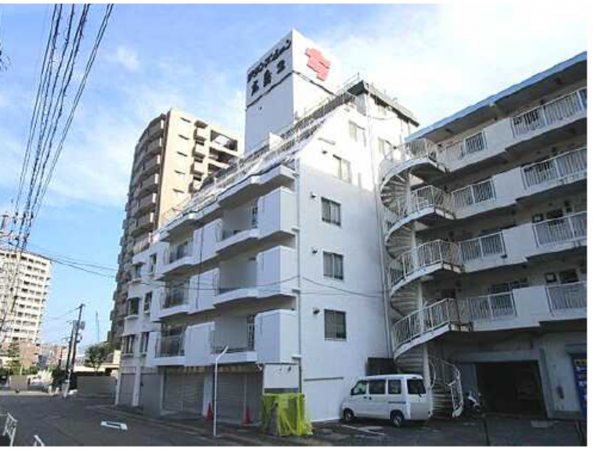 広島市東区光町、マンションの外観画像です