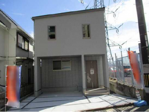 広島市西区新庄町、中古一戸建ての外観画像です