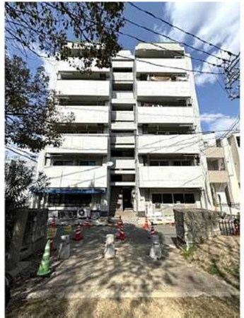 広島市南区大州、マンションの外観画像です