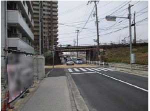 広島市西区打越町、土地の画像です