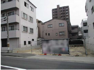 広島市西区打越町、土地の画像です